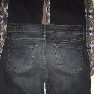 Citizens of Humanity Ava Low Rise Straight Leg Denim 25